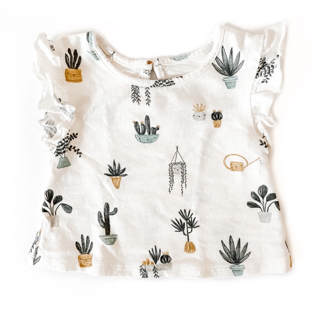 Little Co by Lauren Conrad baby girls’ ruffle tee